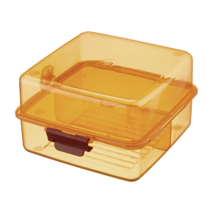 Lunchbox JOY 14,5x14,5x8,5cm pomarańczowy